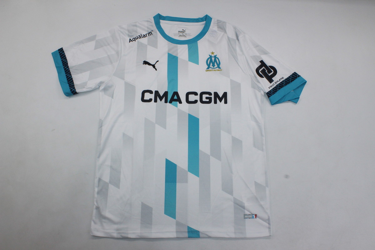 AAA Quality Marseilles 23/24 Special White Esports Soccer Jersey